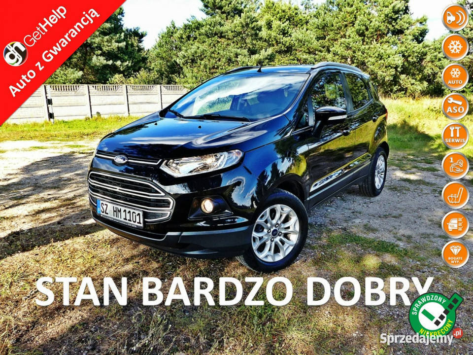 Ford EcoSport 10 EB 125FULLClimatronicPełna podgrzewane fotele Piła