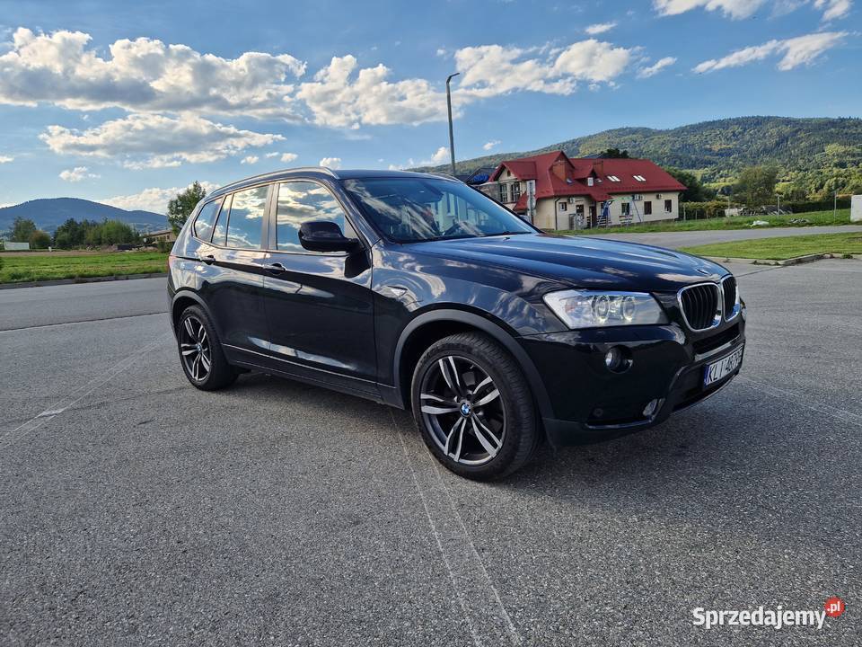 BMW X3 xDrive 2012 Skóra Rolety Zadbany Mszana Dolna sprzedam