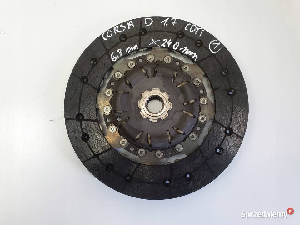 Opel Corsa D 17 CDTI DOCISK TARCZA sprzęgło Janów