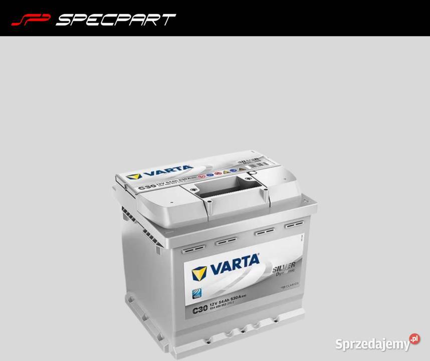 Akumulator VARTA SILVER BOSCH 54Ah530A C30 Łomża podlaskie