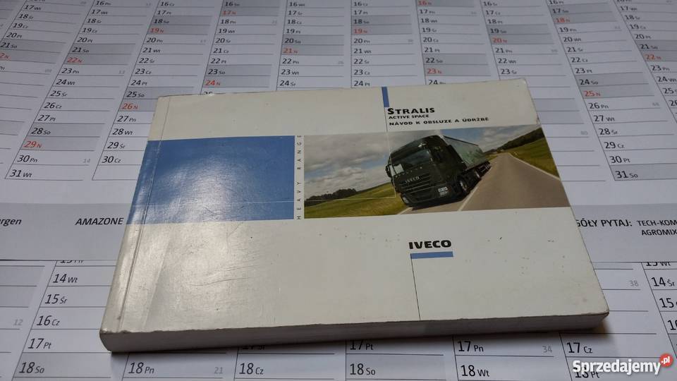 Instrukcja obsługi IVECO Stralis Active Space Szamotuły sprzedam