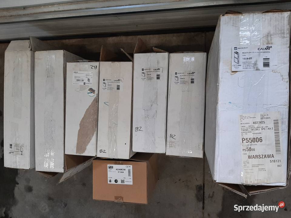 Syndyk sprzeda zestaw styczników wyłączników