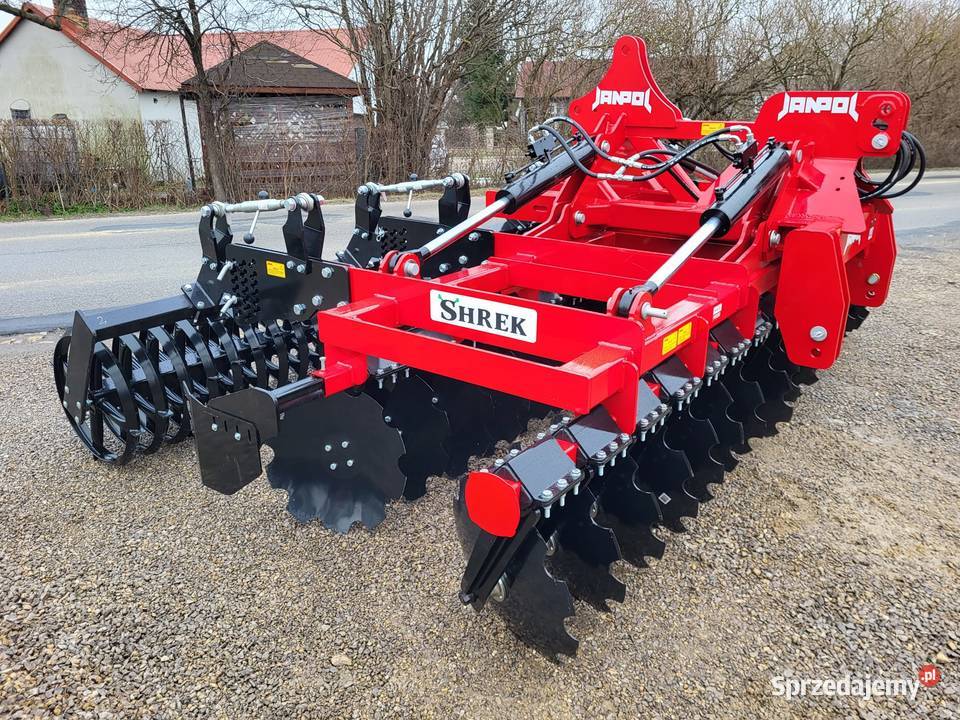 brona talerzowa hydrauliczna SHREK 456m PROMOCJA nieuszkodzony