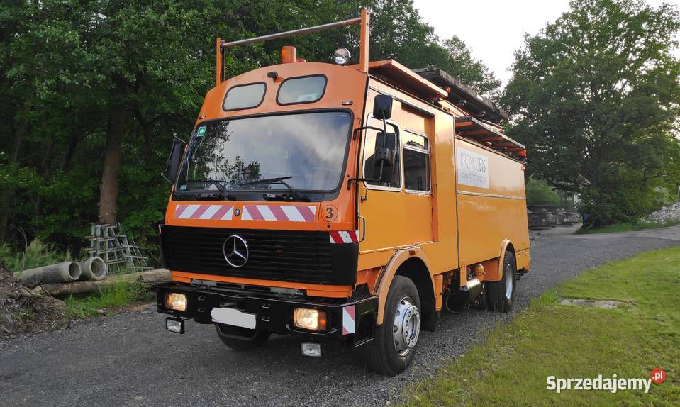 Mercedes dwudrogowy podnośnik kolejowy nie Bolęcin