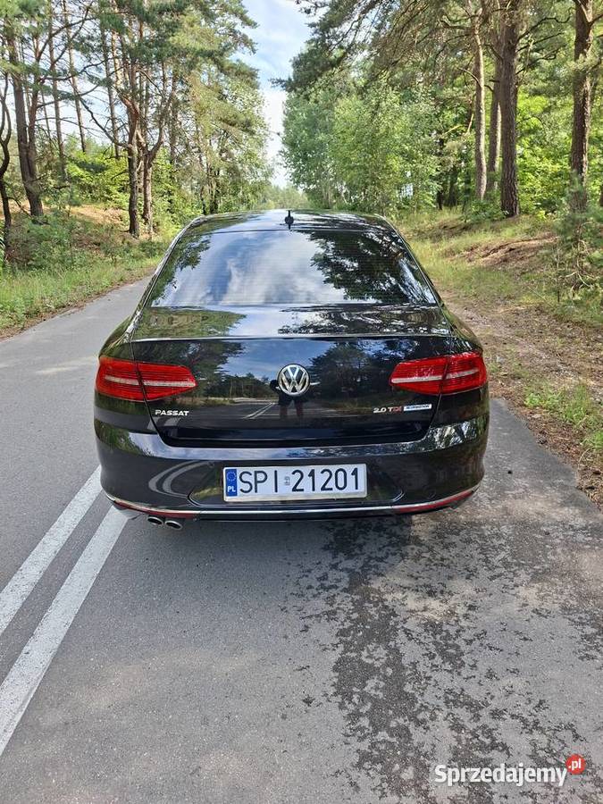 Volkswagen Passat b8 Rline skórzana tapicerka Białystok