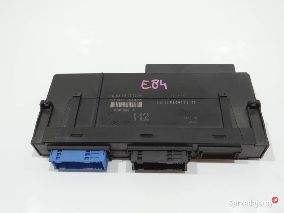 MODUŁ STEROWNIK KOMFORTU BMW X1 E84 LCI 9286785 Strzyżewice