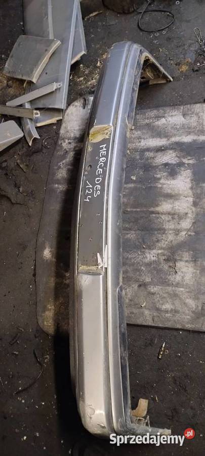 MERCEDES W124 zderzak przód chromy 124 osobowe Kielce sprzedam
