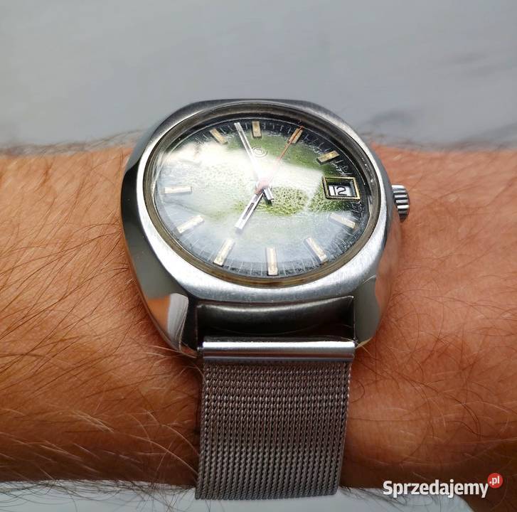 Certina DS2 Green zegarek vintage Gliwice sprzedam