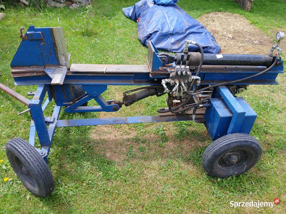 Łuparka hydrauliczna spalinowa silnik 65 mobilna Mokrzyska sprzedam