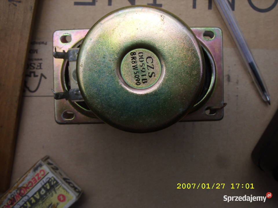 GLOSNIKI UZYWANE 8 OM 8 W2 SZTUKI 5 zl sztuka Wołów