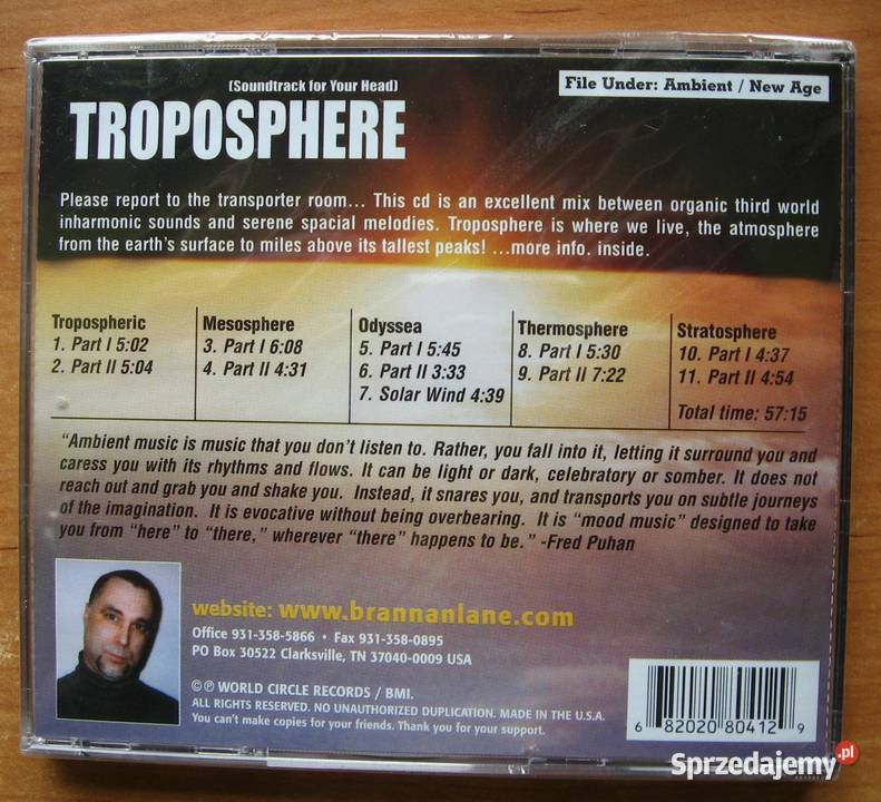 Brannan Lane Troposphere Ambient Age Kępice