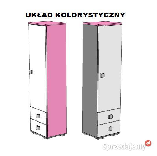 PINK Y2 szafa młodzieżowa 50x40 w190 Meble Słupsk