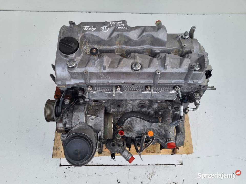 SILNIK Honda CRV CRV II 22 iCTDI 140 pali N22A2 osobowe Janów
