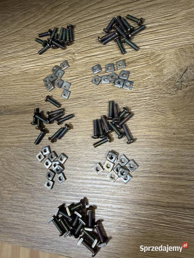 Śruby i nakrętki kwadratowe do plandeki Gaz 69M Sucha Beskidzka