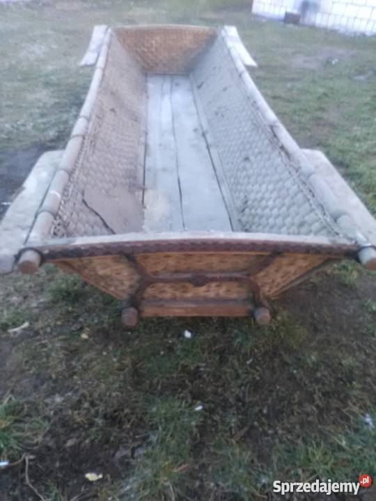 Wóz Wasąg plećiony Józefów nad Wisłą