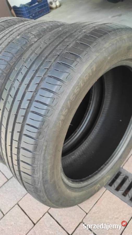 Opony letnie 2155517 wysoki bieżnik 2019 r Kraczkowa sprzedam