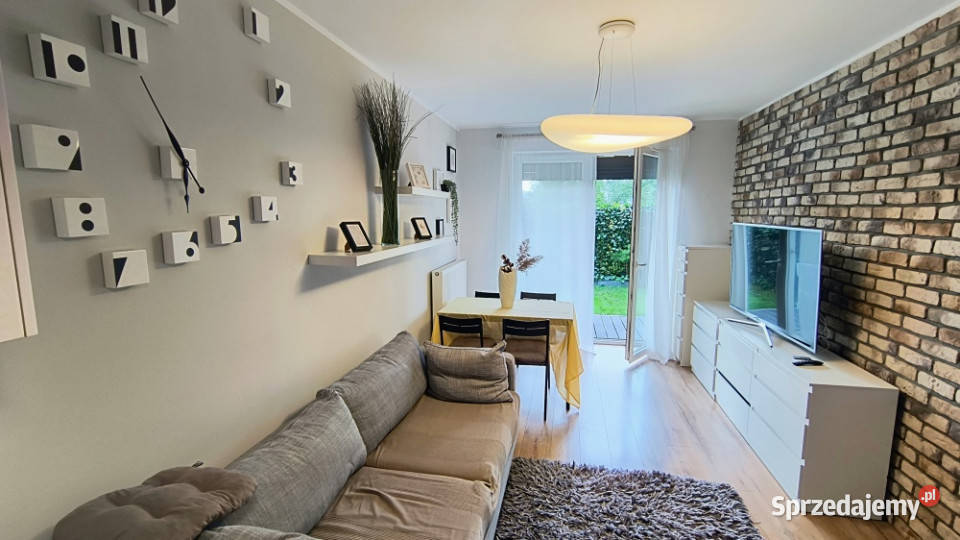 Wynajmę mieszkanie 42 m2 2 pokoje z ogródkiem i Rok budowy 2015 Kraków