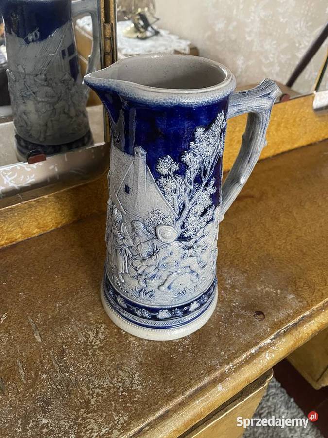 Ceramiczny dzban reliefowy Jarocin