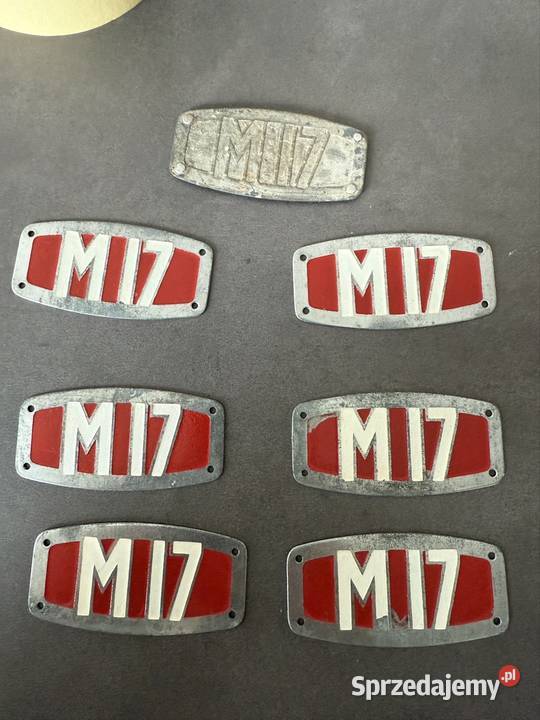 Emblematy shl gazela m17 znaczki logo Wsk Wfm Kielce