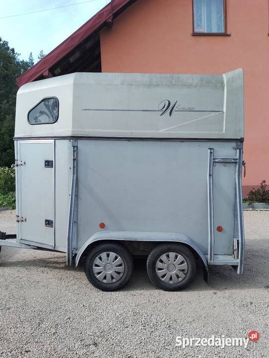 Przyczepa do przewozu 15 konia DMC 1300 Przyczepy i naczepy Żerdzina sprzedam