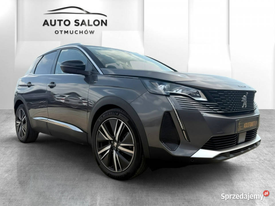 Peugeot 3008 GT ful led skóra masaze ACC kamery szary Otmuchów