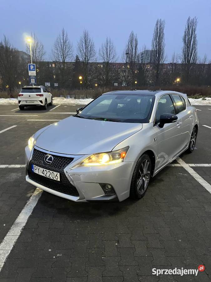 Lexus CT200H F Sport 2014 nieuszkodzony wielkopolskie sprzedam