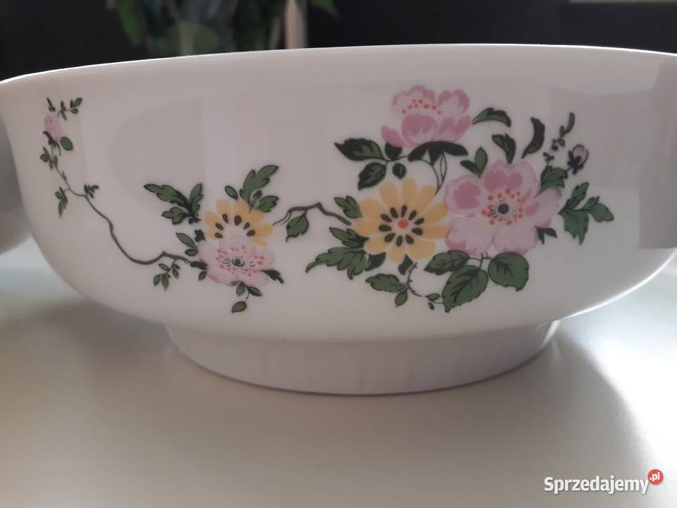 Porcelanowa misasalatera Henneberg Porzellan wielkopolskie