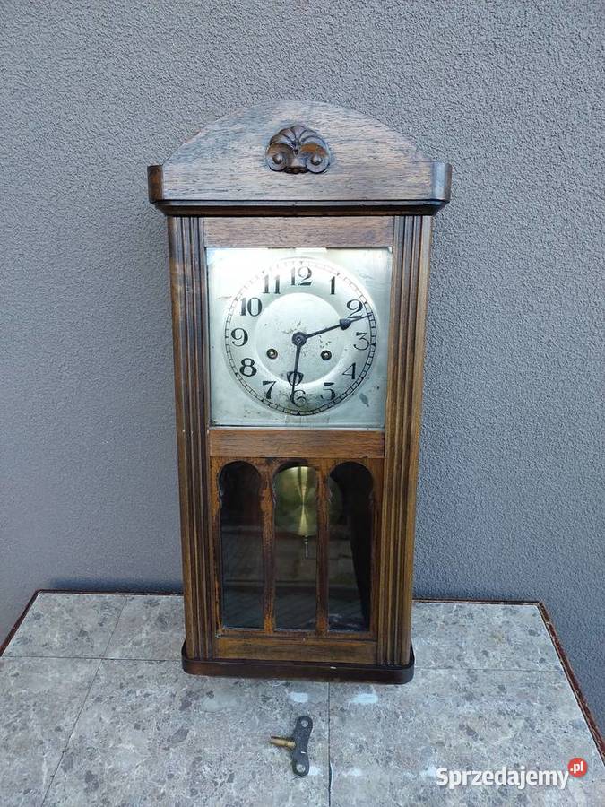 Stary zegar ścienny PHS przedwojenny sprawny pomorskie Tczew