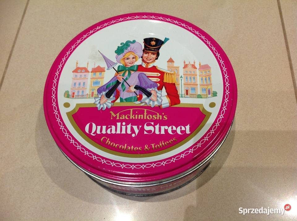 Puszka Metalowa Quality Street Mackintoshs Nowa Sól