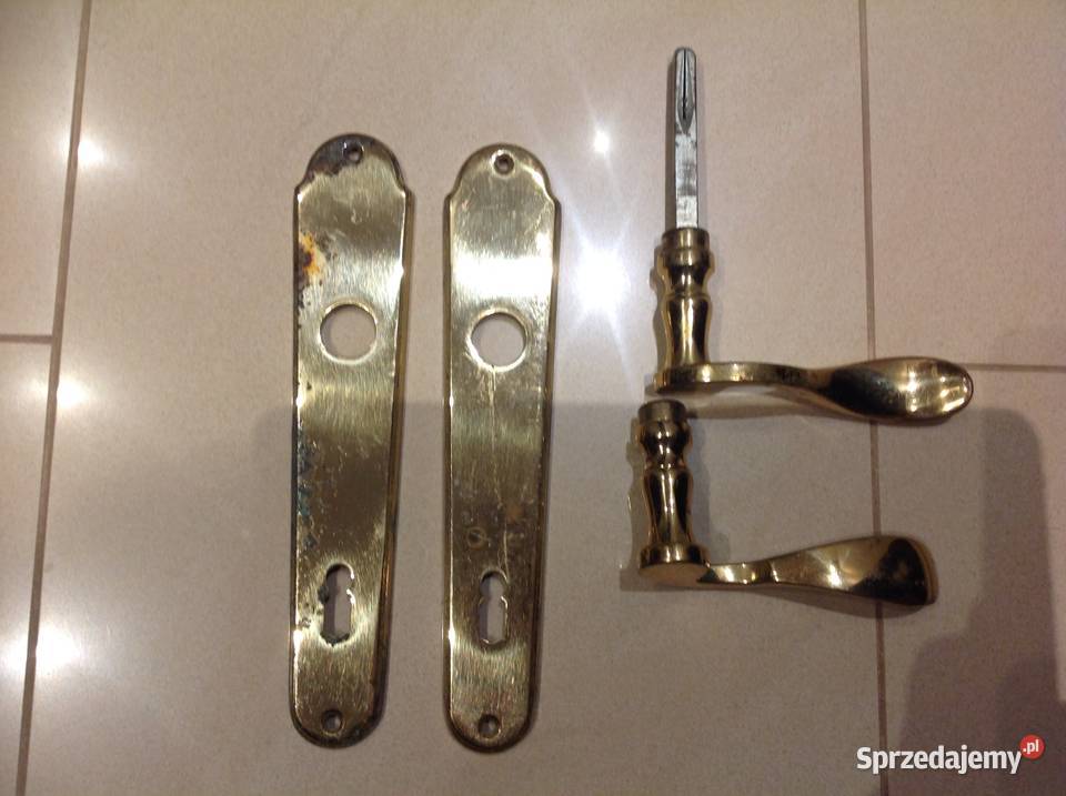 Złoty Szyld z Klamką Nowa Sól sprzedam