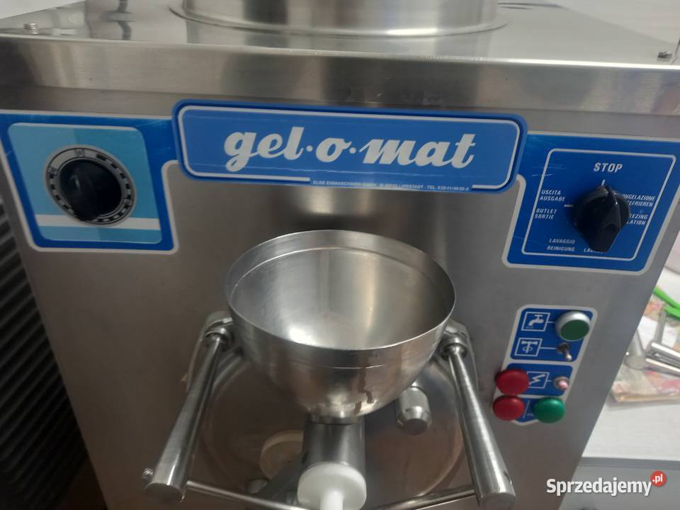 Frezer maszyna GELOMAT do lodow tradycyjnych śląskie Chorzów