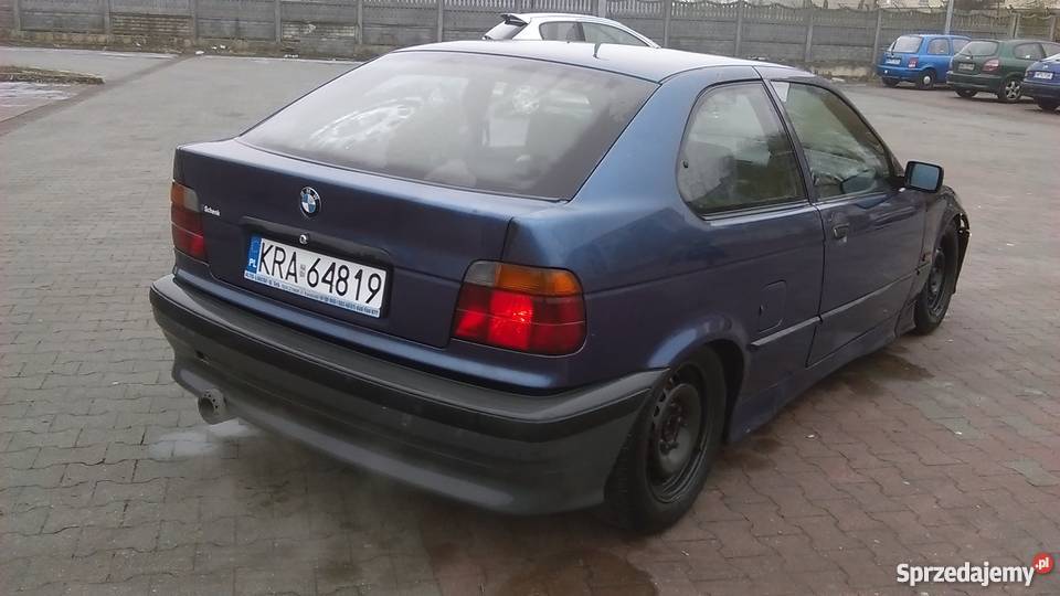 Bmw e36 compact TYPOWY ZIMOWY GRUZ manualna Seria 3 Płońsk