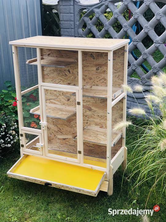 Klatka drewniana gryzoni szynszyla koszatniczki Myszków