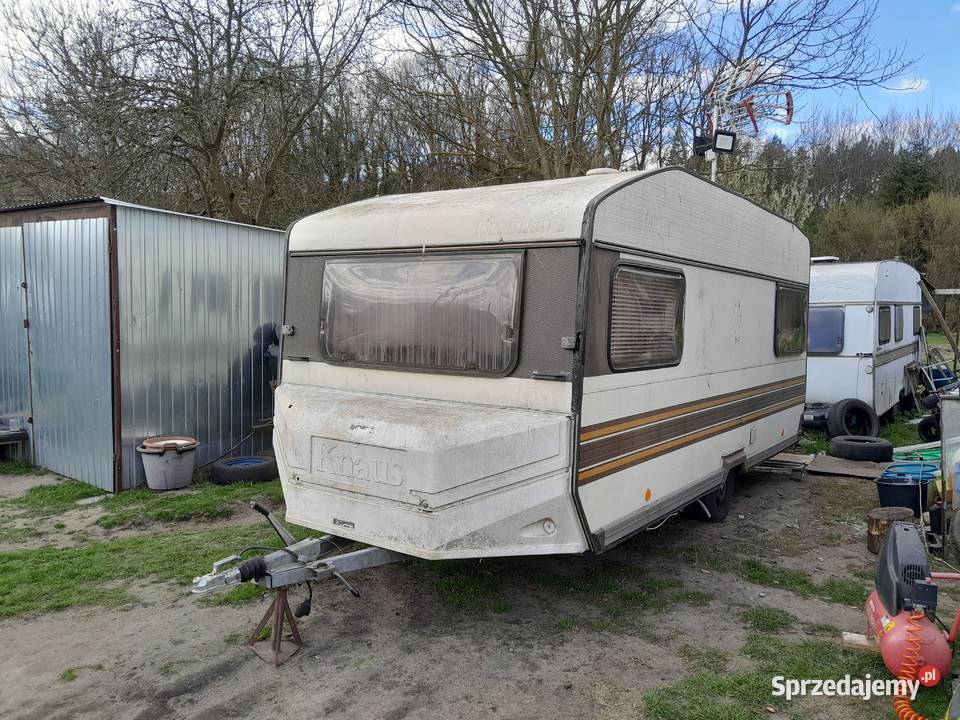 Przyczepa kempingowa Knaus Azur 475 1984 Rok produkcji 1984 Krosno Odrzańskie