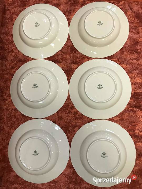 Talerze na zupe 6 Rosenthal Sanssouci świętokrzyskie