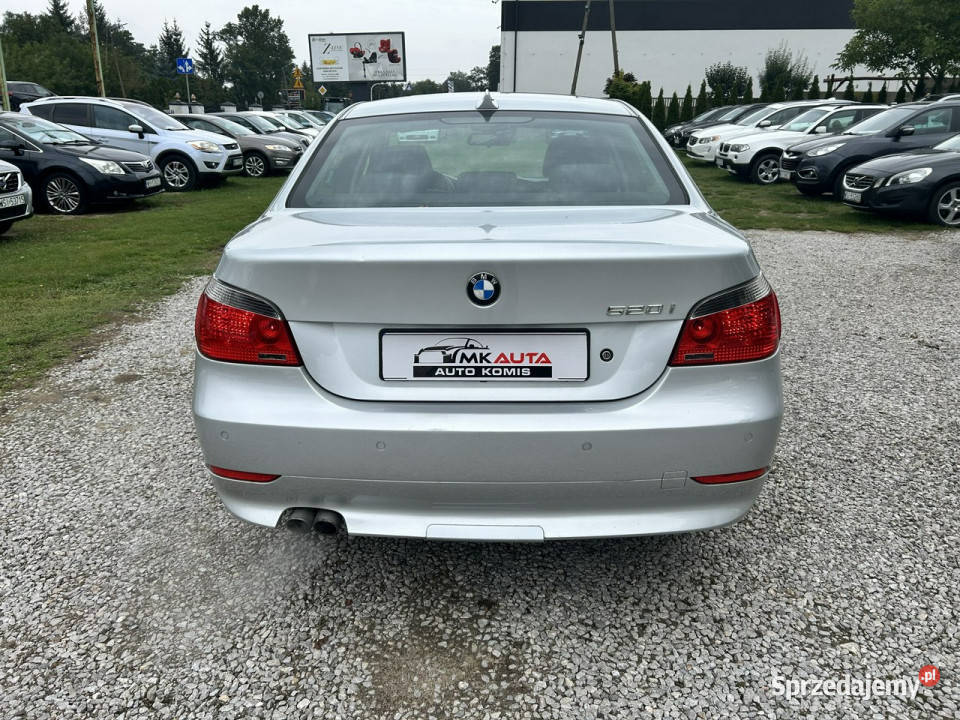 BMW 520 Super stan zarejestrowany w Polsce E60 benzyna Nowe Iganie
