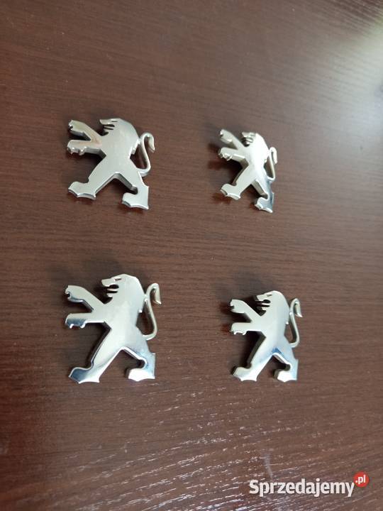 EMBLEMATY na felgi Peugeot 4 sprzedam
