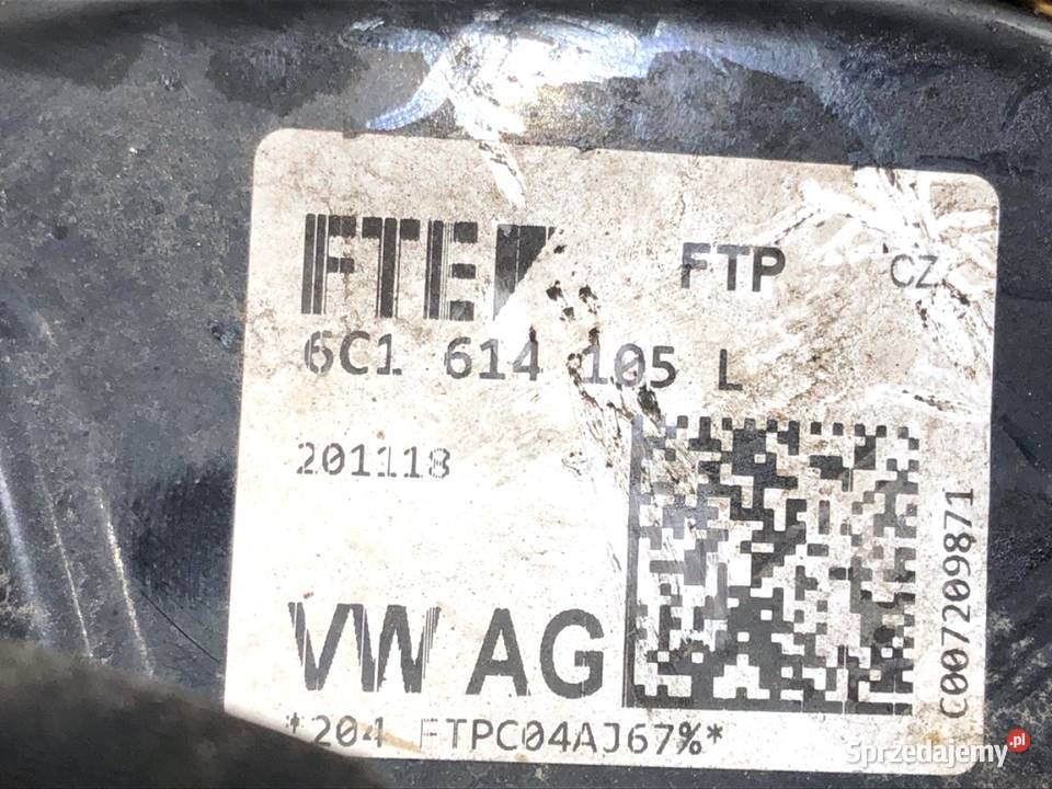 SERWO HAMULCOWE SKODA FABIA III 6C1614105L Wspomaganie hamulca