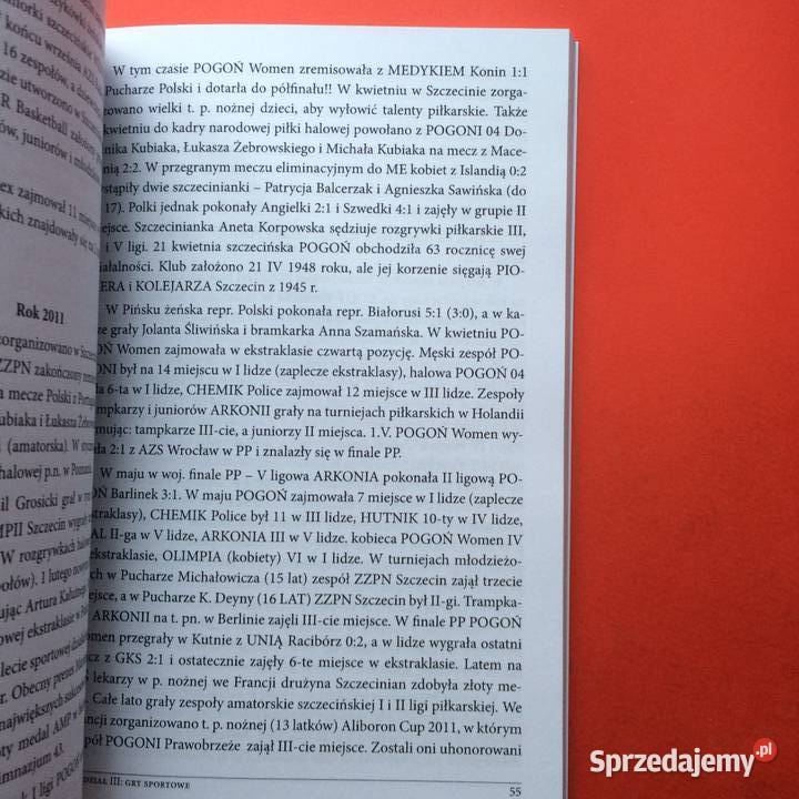 2111 Sport Szczeciński W Latach 2011 2012 zachodniopomorskie Szczecin