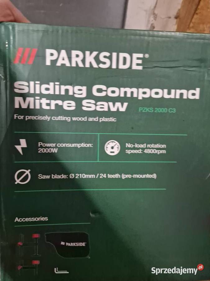 Parkside PZKS 2000 C3 piła ukosowa ukośnica z Głogowa