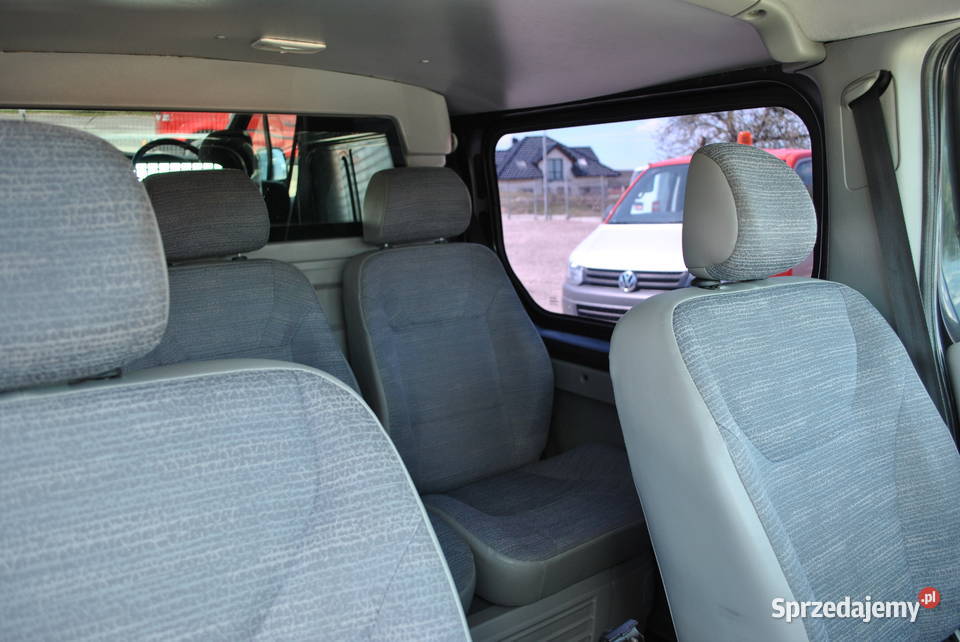 Renault Trafic Long Długi Brygadówka 6 Miejsc