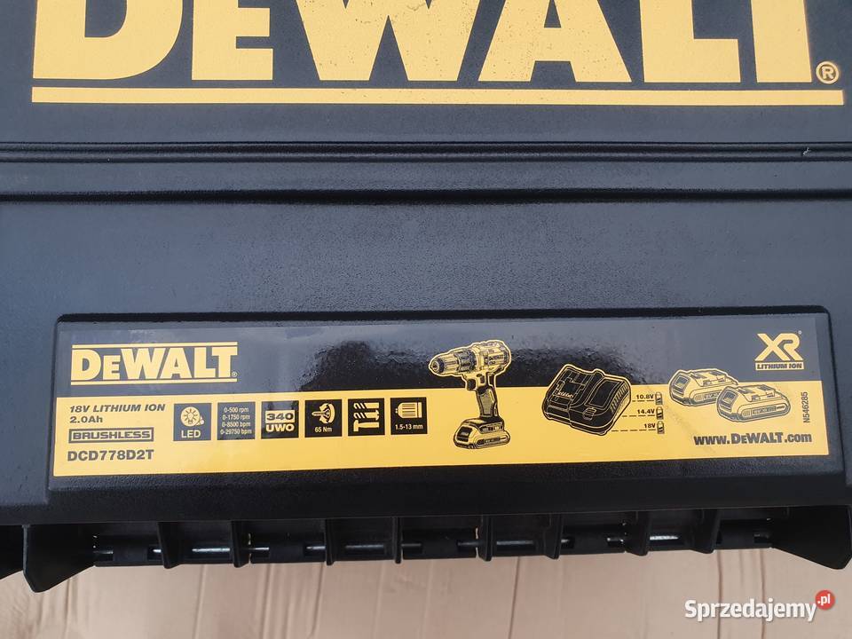 NOWA Skrzynka DeWalt XR TSTAK wiertarka Kraków