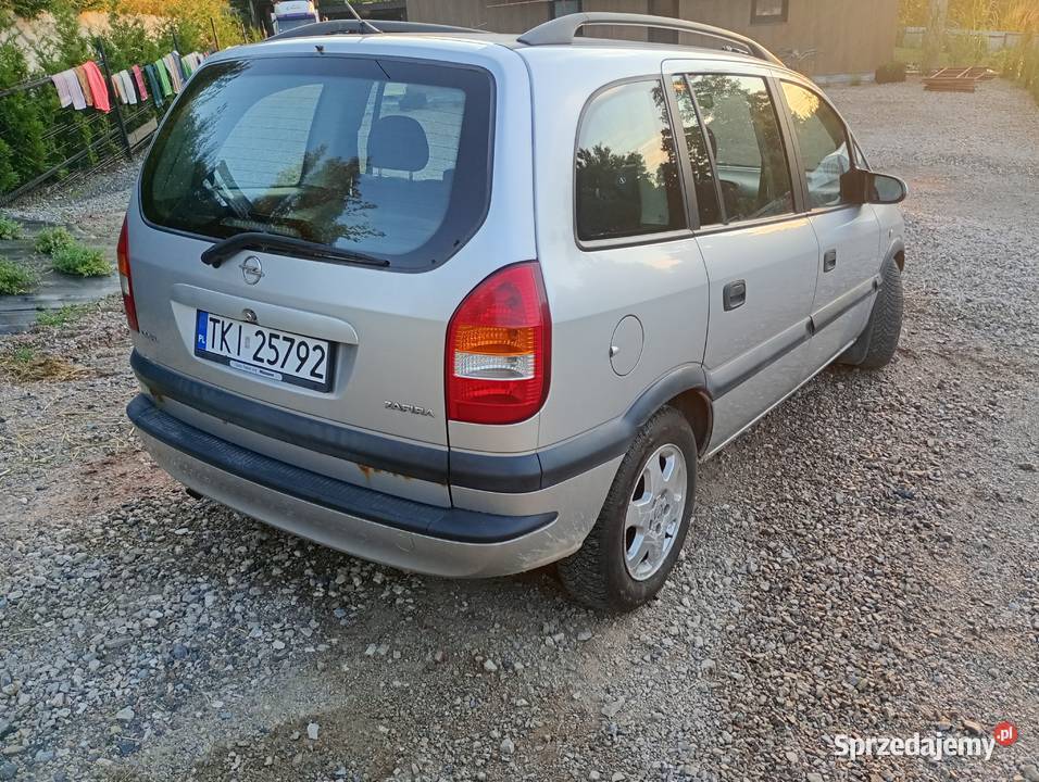 Opel Zafira właściciel 2 nowości bezwypadkowy świętokrzyskie Bodzentyn sprzedam