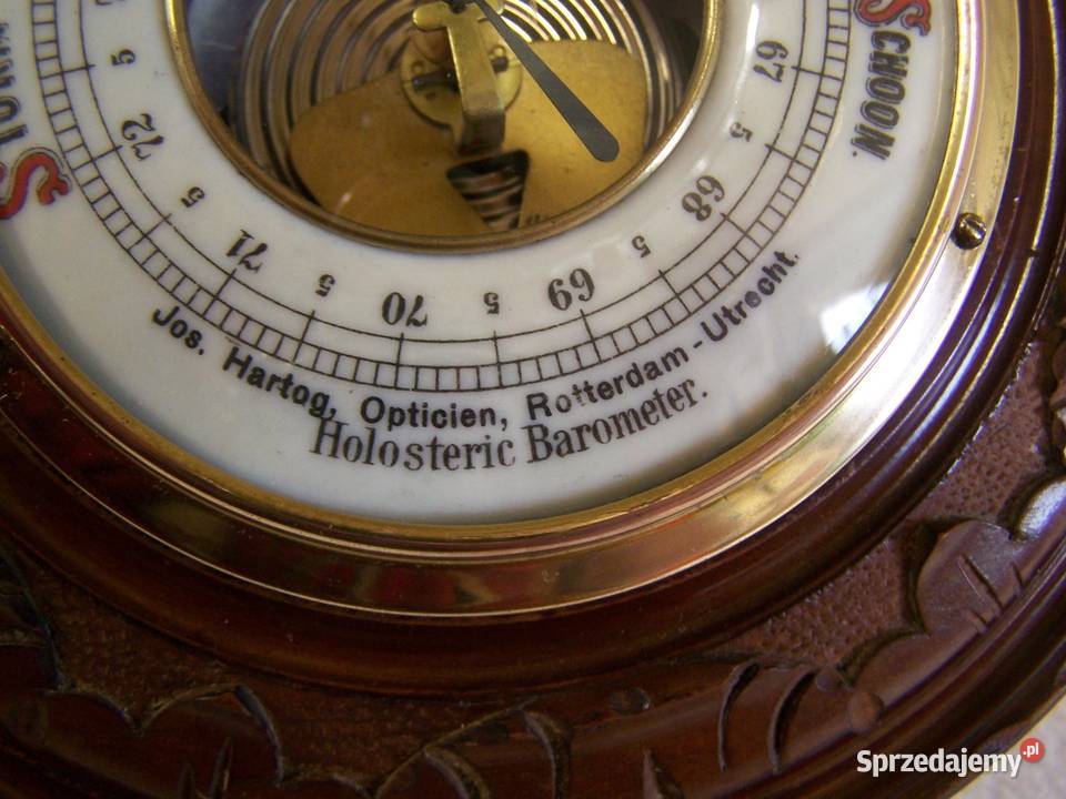 Baromezny z termometrem Jos Hartog Rotterdam sprzedam
