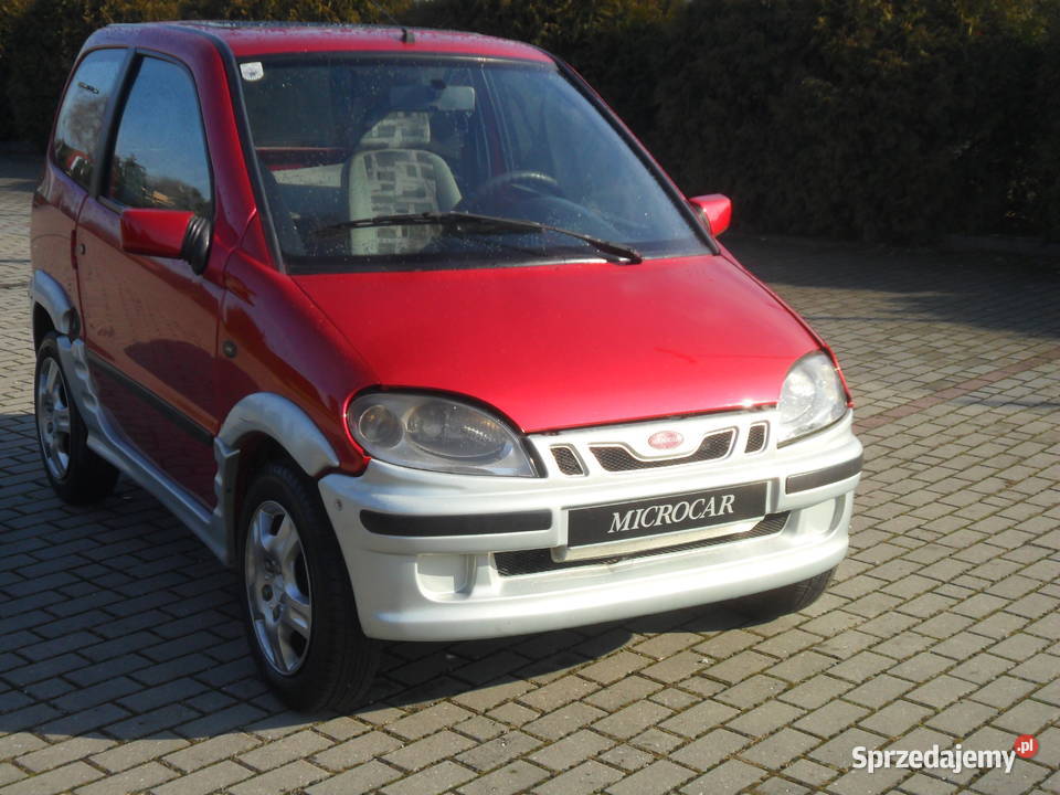 Microcar Virgo 3 Liberty na kat L6e nieuszkodzony Pozostałe Strzałkowo