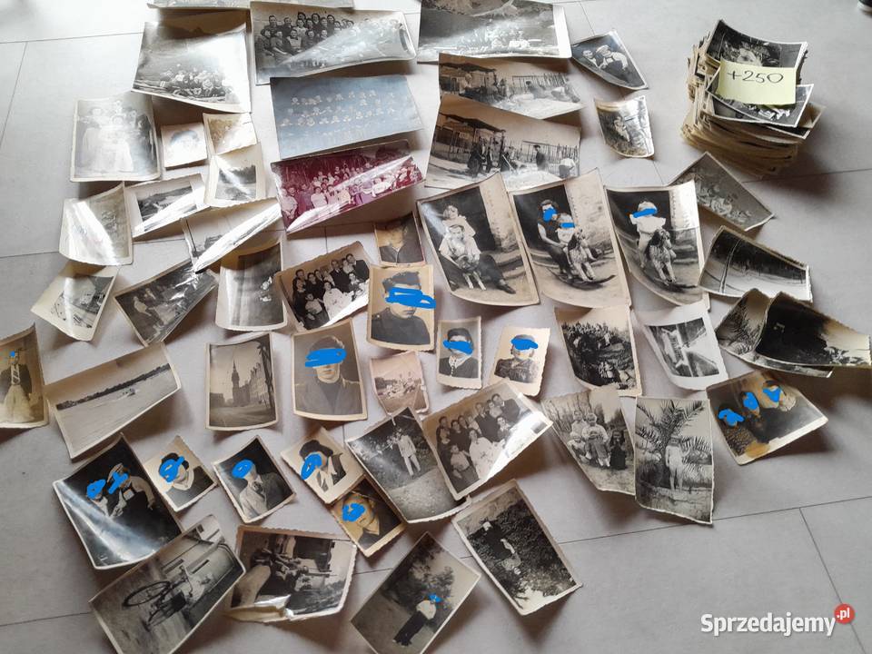 Stare zdjęcia powojenne PRL wczesny PRL zestaw Pozostałe Dąbrowa Górnicza