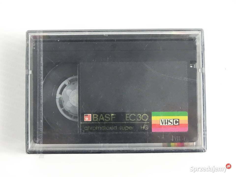 Kaseta VHSC BASF EC 30 Chromdioxid Super HG NOWA TV i Video Biłgoraj