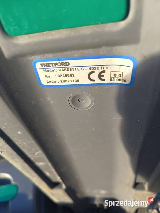 Kaset WC Thetford LR 402 C2C3C4 Odrowążek sprzedam