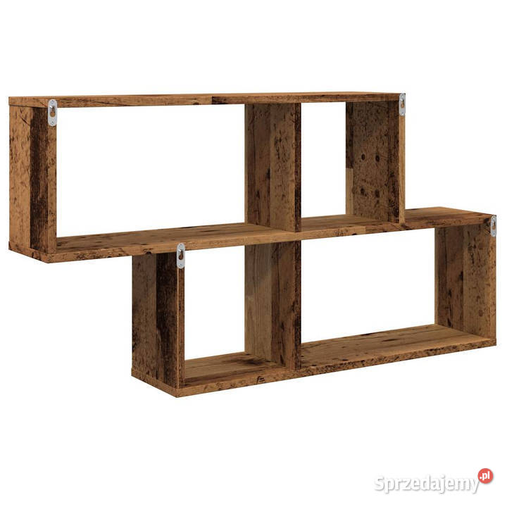 Półka ścienna stare drewno 100x18x53 WM856592 Warszawa
