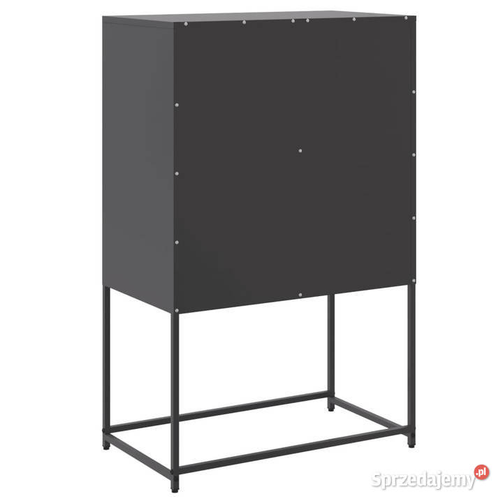 Szafka czarna 685x385x107 stal WM846506 mazowieckie